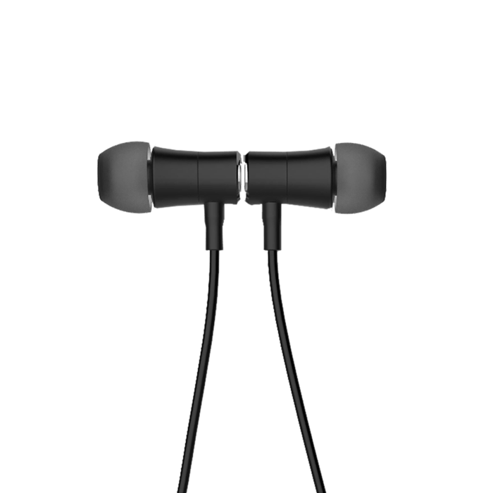 &Eacute;couteurs intra-auriculaires magn&eacute;tique sans fil &agrave; isolation&nbsp;phonique, Noir satin