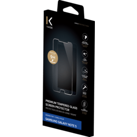Protection d'écran premium en verre trempé pour Samsung Galaxy Note 5, Transparent