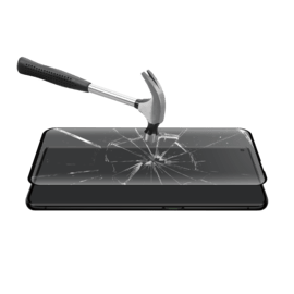 Protection d'&eacute;cran en verre tremp&eacute; Bord &agrave; Bord Incurv&eacute; pour OPPO Find X2/X2 Pro, Noir