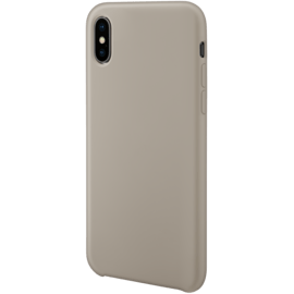 Case Soft gel silicone case for Apple iPhone X/XS, Pebble Grey