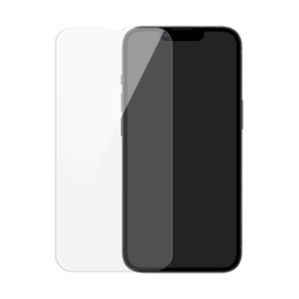 Protecteur d'écran en verre trempé de qualité supérieure (60% verre trempé recyclé) pour Apple iPhone 13/ 13 Pro/ 14, Transparent