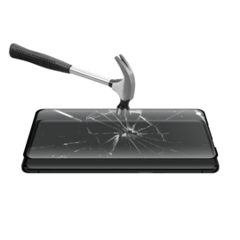 Protection d'écran en verre trempé Bord à Bord Incurvé pour OPPO Find X2 Neo, Noir