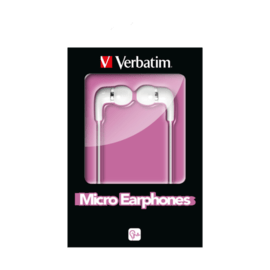 Micro Earphones White