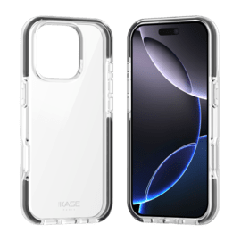 Coque Sport mesh pour 60% de plastique recycl&eacute; Apple iPhone 16 Pro Max, Noir