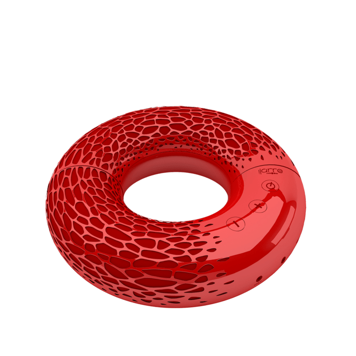 Jarre Aerotwist, Enceinte, Rouge