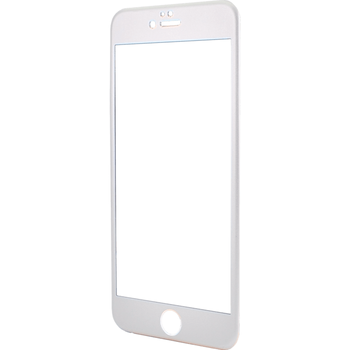 Protection d'écran en Alliage de Titane et verre trempé pour Apple iPhone 6 Plus/6s Plus, Argent