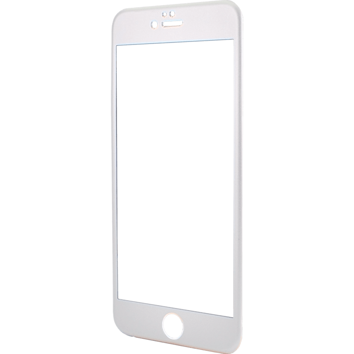 Protection d'&eacute;cran en Alliage de Titane et verre tremp&eacute; pour Apple iPhone 6 Plus/6s Plus, Argent