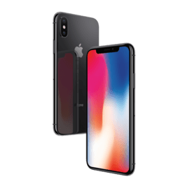 iPhone X reconditionn&eacute; 64 Go, Gris sid&eacute;ral, SANS FACE ID, d&eacute;bloqu&eacute;