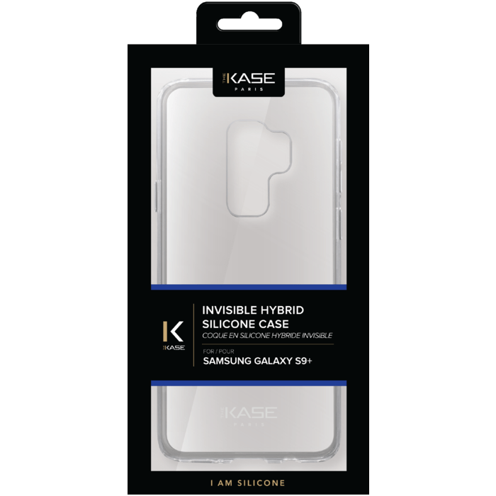 Coque Hybride Invisible pour Samsung Galaxy S9+, Transparent