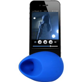 Case Egg Sound amplifier for Apple iPhone 5/5s/5C/SE, Blue