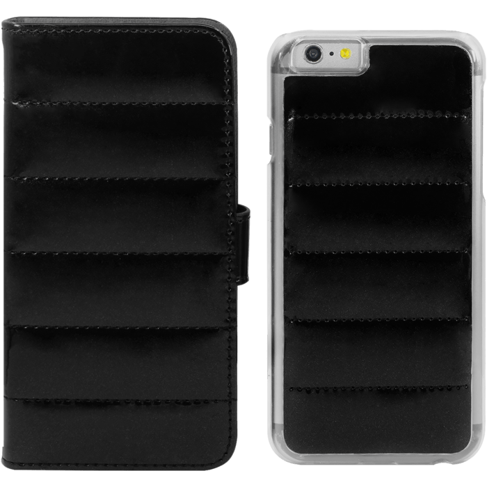 Étui portefeuille magnétique détachable 2-in-1 pour iPhone 6/6s