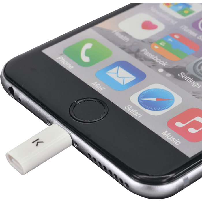 Adaptateur Lightning vers Micro USB, Blanc