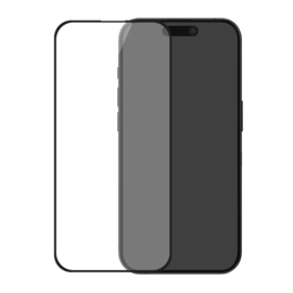 Protection d&rsquo;&eacute;cran antibact&eacute;rienne en verre tremp&eacute; ultra-r&eacute;sistant &agrave; bords incurv&eacute;s (60% verre tremp&eacute; recycl&eacute;) pour Apple iPhone 17 Pro Max, Noir