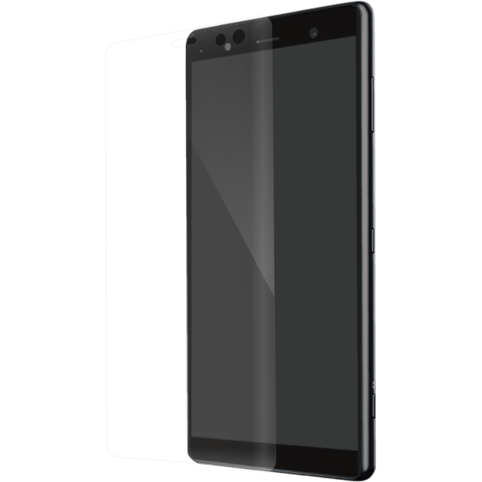 Protection d'&eacute;cran en verre tremp&eacute; Bord &agrave; Bord Incurv&eacute; pour Sony Xperia XZ3, Noir