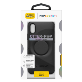 Otter+Pop Symmetry series Coque pour Apple iPhone X/XS, Noir