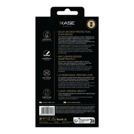 Coque hybride invisible pour Apple iPhone 14, Transparente