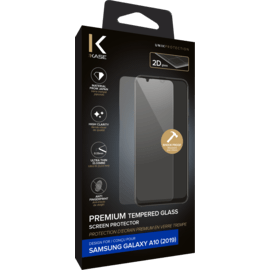 Protection d'écran premium en verre trempé pour Samsung Galaxy A10 2019, Transparent