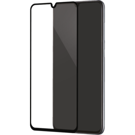 Protection d'&eacute;cran en verre tremp&eacute; Bord &agrave; Bord Incurv&eacute; pour Samsung Galaxy A70 2019, Noir