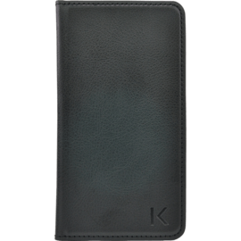 Coque clapet avec pochettes CB pour Huawei Ascend P6, Noir