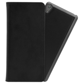 Case 2-in-1 Magnetic Slim Wallet & Case for Sony Xperia XA, Black