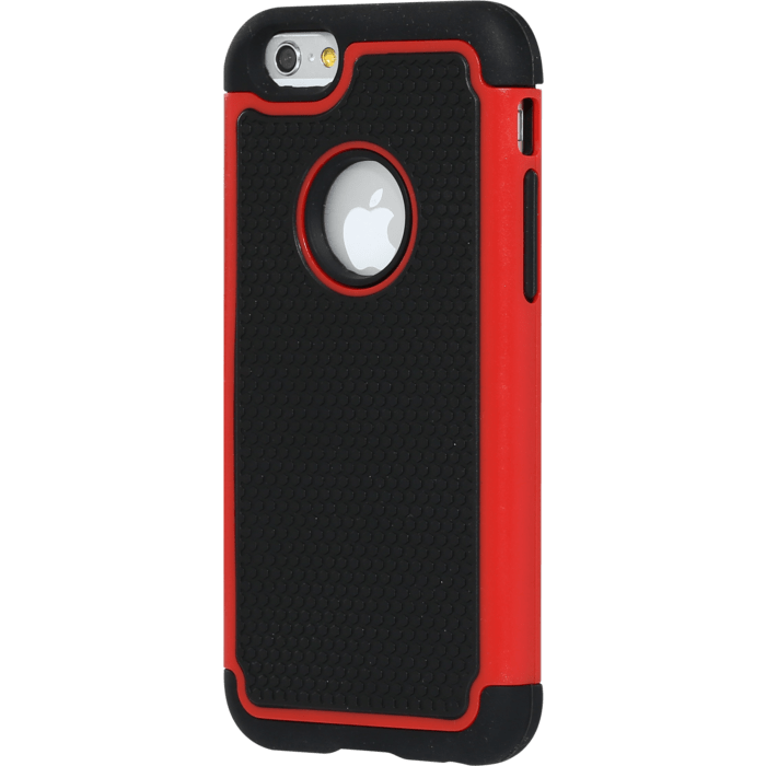 Rugged Coque Anti-choc pour Apple iPhone 6/6s (4.7 pouces), Rouge