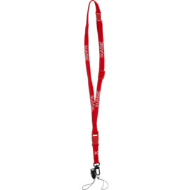 Case Lanyard for Smartphones, Fiery Red