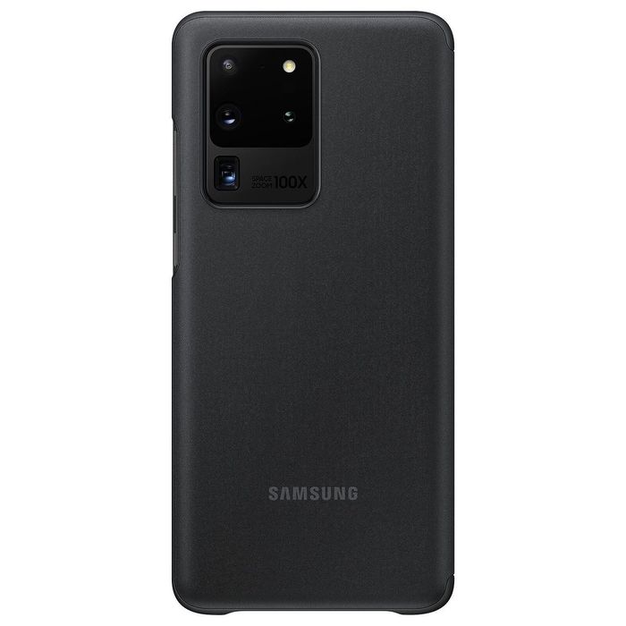 Clear View Cover noir pour Galaxy S20 ULTRA