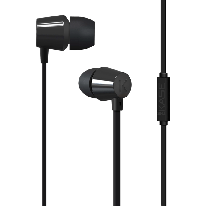 K Ecouteurs intra-auriculaires, Noir De Jais