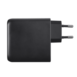 Universal PowerPort Ultra Speed+ Quick Charge 65W USB EU Wall Charger (QC 4+/Power Delivery), Black