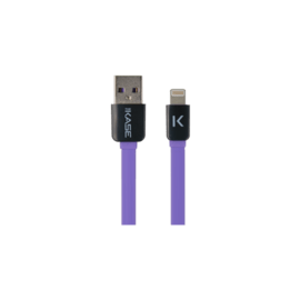 C&acirc;ble Lightning Plat vers USB (1m), Violet Royal