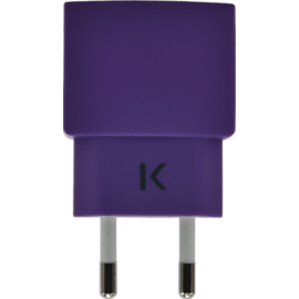Case Universal Mono USB Charger (EU) 1A, Royal Purple