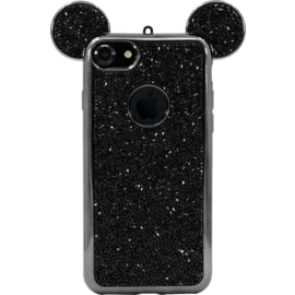 Case Fantasy Rhinestone Bling case for Apple iPhone 7, Midnight Black
