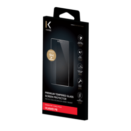 Protection d'&eacute;cran premium en verre tremp&eacute; pour Huawei P8, Transparent