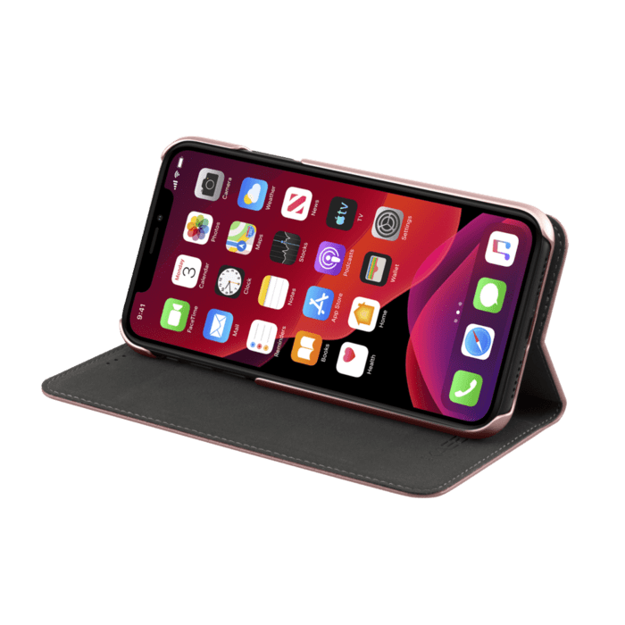 &Eacute;tui et Coque slim magn&eacute;tique 2-en-1 GEN 2.0 pour Apple iPhone 11, Or gold