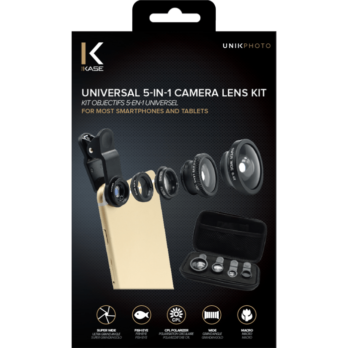 Kit Objectifs 5-en-1 Universel