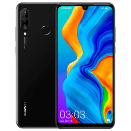 Case P30 Lite reconditionn&eacute; 128 Go, Noir, d&eacute;bloqu&eacute;