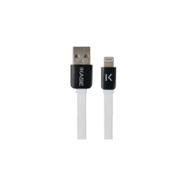 Case Lightning Flat cable to USB (1m), Bright White