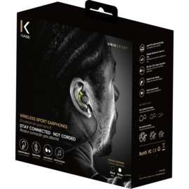 Ecouteurs Bluetooth Sport, Blanc