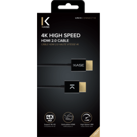 Câble HDMI 2.0 haute vitesse 4K