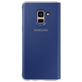 Case Flip Neon Blue for Samsung A8