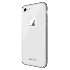 Coque en verre pour Apple iPhone 7/8, Blanc Lumineux
