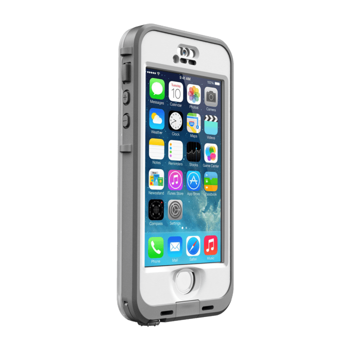 Lifeproof Nüüd Coque Waterproof pour Apple iPhone 5/5s/SE, Blanc