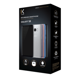 Galaxy S8 reconditionn&eacute; 64 Go, Argent, d&eacute;bloqu&eacute;