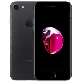 Case refurbished iPhone 7 32 Gb, Black, unlocked