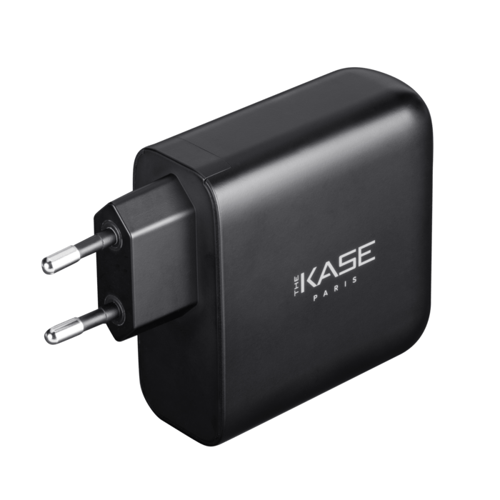 Chargeur secteur mural UE USB universel PowerPort Ultra Speed+ Charge Rapide 65W (QC 4+/Power Delivery), Noir