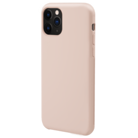 Coque en Gel de Silicone Doux pour Apple iPhone 11 Pro, Rose Sable
