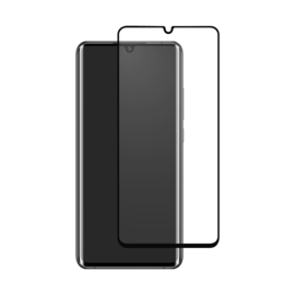 Protection d'écran en verre trempé Bord à Bord Incurvé pour Xiaomi Mi Note 10/10 Pro, Noir