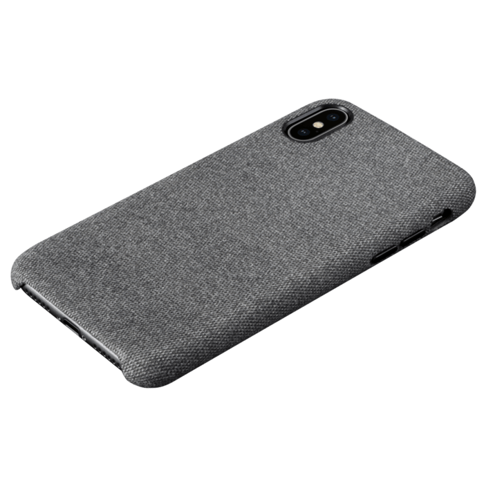 Fabric Case for Apple iPhone X/XS, Gunnel Grey