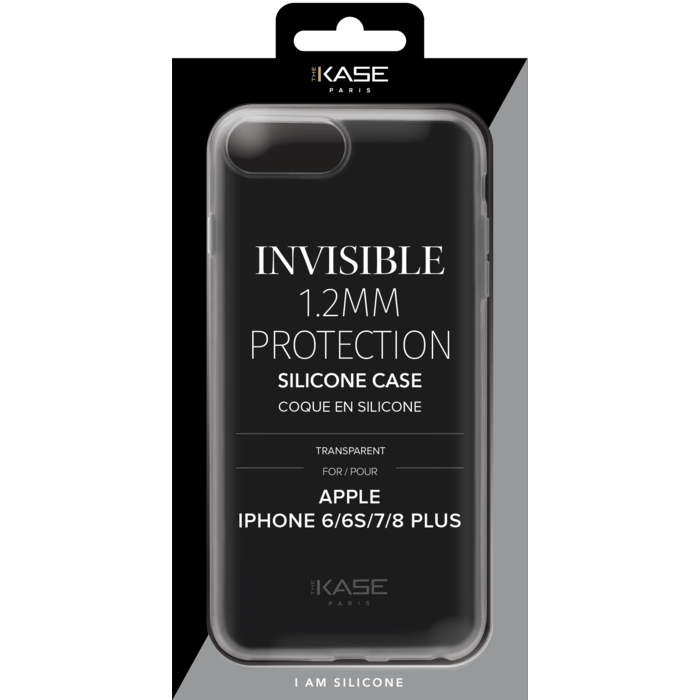 Coque Slim Invisible pour Apple iPhone 6/6s/7/8 Plus 1.2mm, Transparent