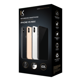 iPhone XS Max reconditionn&eacute; 256 Go, Argent, d&eacute;bloqu&eacute;